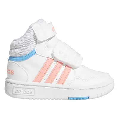 adidas HOOPS 3.0 MID AC I Dětská obuv, bílá, velikost