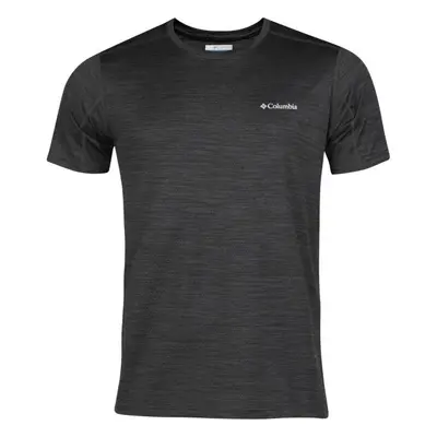 Columbia ALPINE CHIL ZERO SHORT SLEEVE CREW Pánské funkční tričko, černá, velikost