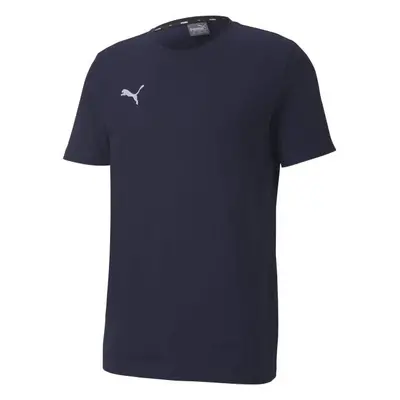 Puma TEAMGOAL CASUALS TEE Pánské triko, tmavě modrá, velikost