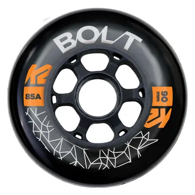 K2 BOLT 90/85A WHEEL PACK BLK Kolečka k in-line bruslím, černá, velikost