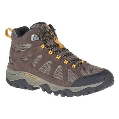 Merrell OAKCREEK MID WP Pánské outdoorové boty, hnědá