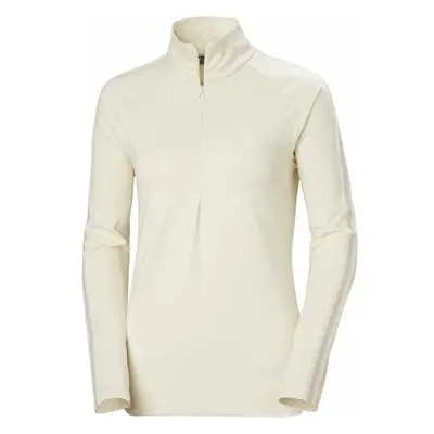 Helly Hansen W EDGE 1/2 ZIP Dámská mikina, bílá, velikost