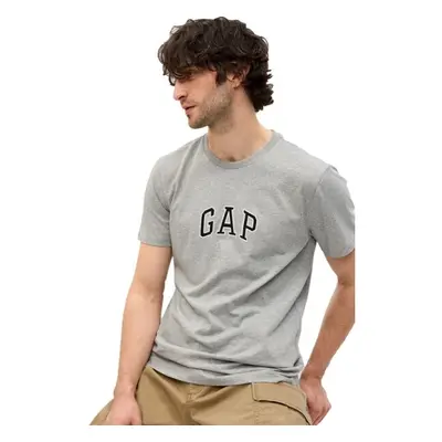 GAP LOGO Pánské tričko, šedá, velikost