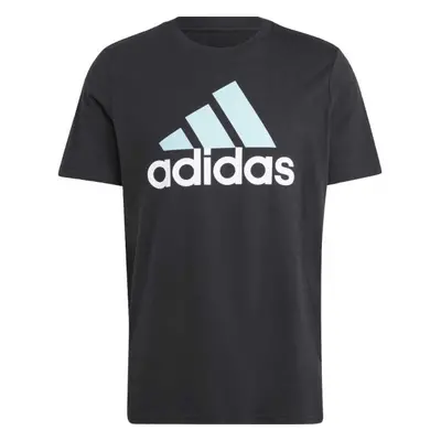 adidas BIG LOGO TEE Pánské klasické tričko, černá, velikost