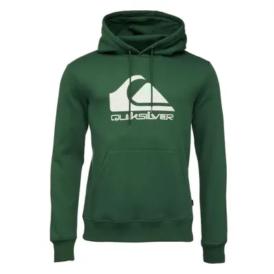 Quiksilver BIG LOGO HOOD Pánská mikina, zelená, velikost