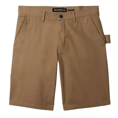 Quiksilver CARPENTER SHORT Pánské kraťasy, hnědá, velikost