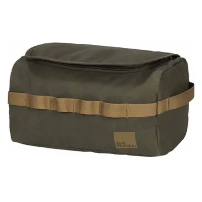 Jack Wolfskin KONYA WASHBAG Závěsná toaletní taštička, tmavě zelená, velikost