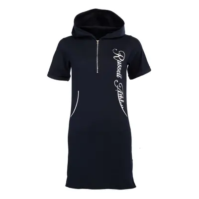 Russell Athletic DRESS HOOD W Dámské šaty, tmavě modrá, velikost