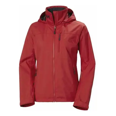 Helly Hansen CREW HOODED JACKET 2.0 W Dámská jachtařská bunda, červená, velikost