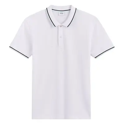 CELIO DECOLRAYEB Pánské polo tričko, bílá, velikost