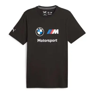 Puma BMW MOTORSPORT ESSENTIALS TEE Pánské triko, černá, velikost