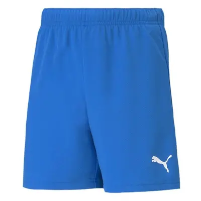 Puma TEAMRISE SHORTS Juniorské šortky, modrá, velikost