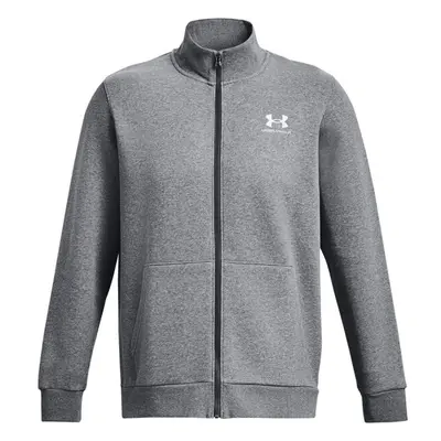 Under Armour ESSENTIAL FLEECE NOVELTY TRACK Pánská mikina, tmavě šedá, velikost