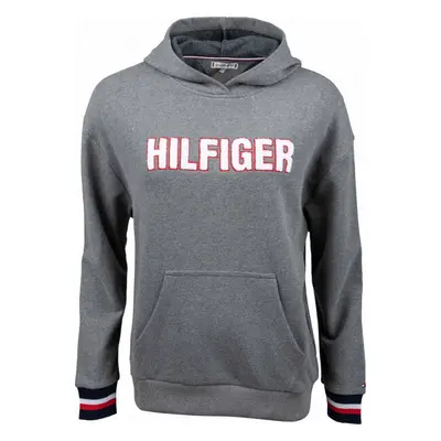 Tommy Hilfiger OH HOODIE Dámská mikina, šedá, velikost