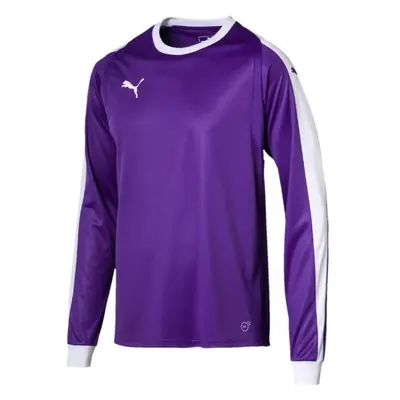 Puma LIGA JERSEY LONG SLEEVE TEE Pánské triko, fialová, velikost