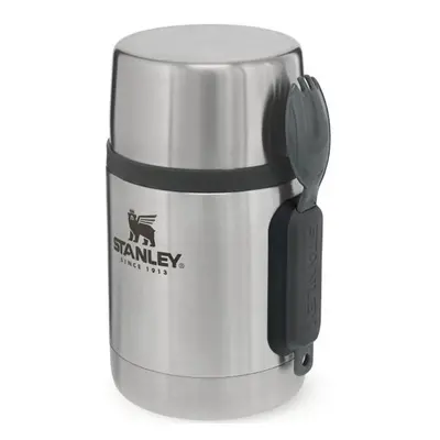 STANLEY ADVENTURE SERIES 530ML Termoska jídelní se lžící, stříbrná, velikost