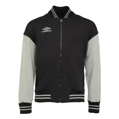 Umbro VARSITY BOMBER Pánská mikina, černá, velikost