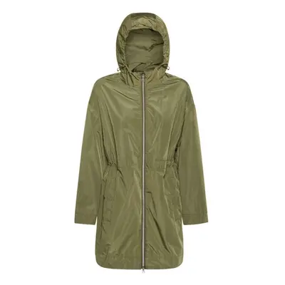 Geox W BULMYA LONG PARKA - FAKE MEM Dámská bunda, khaki, velikost