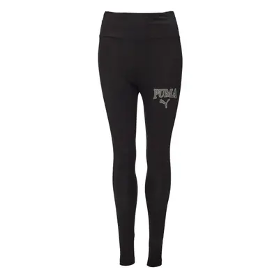 Puma SQUAD HIGH WAIST LEGGINGS Dámské legíny, černá, velikost