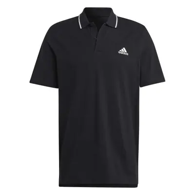 adidas SMALL LOGO POLO SHIRT Pánská polokošile, černá, velikost