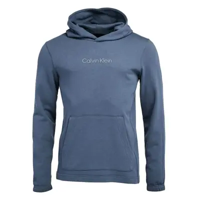 Calvin Klein ESSENTIALS PW HOODIE Pánská mikina, modrá, velikost