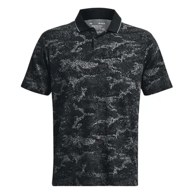 Under Armour ISO-CHILL EDGE POLO Pánské polotričko, tmavě šedá, velikost