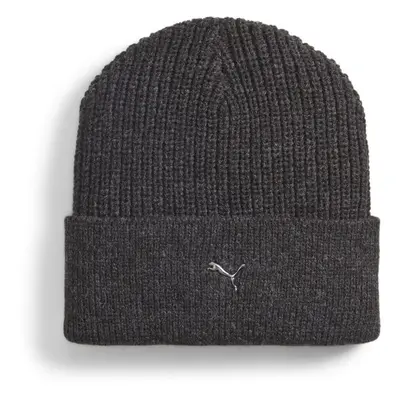 Puma METAL CAT BEANIE Zimní čepice, tmavě šedá, velikost