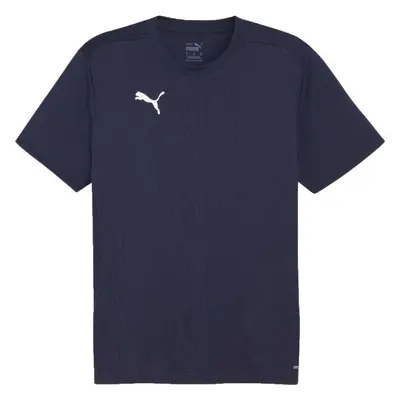 Puma TEAMFINAL TRAINING JERSEY Pánské sportovní triko, tmavě modrá, velikost