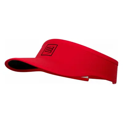 Compressport VISOR Běžecký kšilt, červená, velikost