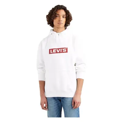 Levi's® T3 RELAXD GRAPHIC HOODIE Pánská mikina, šedá, velikost