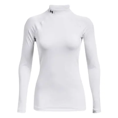 Under Armour AUTHENTICS MOCK NECK Dámské tričko, bílá, velikost