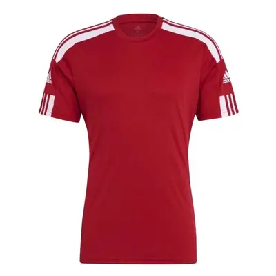 adidas SQUADRA JERSEY Pánský fotbalový dres, červená, velikost