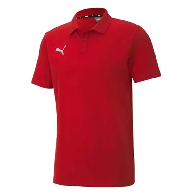 Puma TEAMGOAL CASUALS POLO SHIRT Pánské triko, červená, velikost