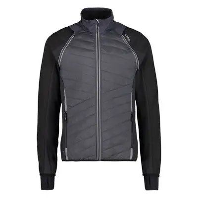 CMP MAN JACKET Pánská hybridní bunda, černá, velikost