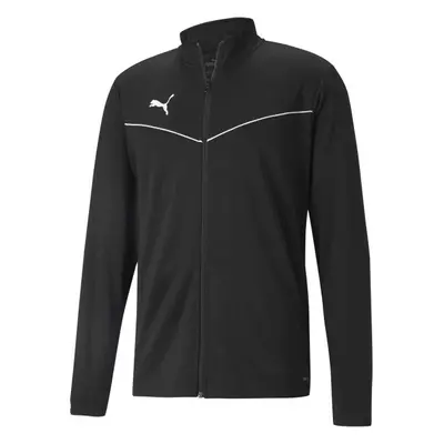 Puma TEAMRISE TRAINING POLY JACKET Pánská mikina, černá, velikost