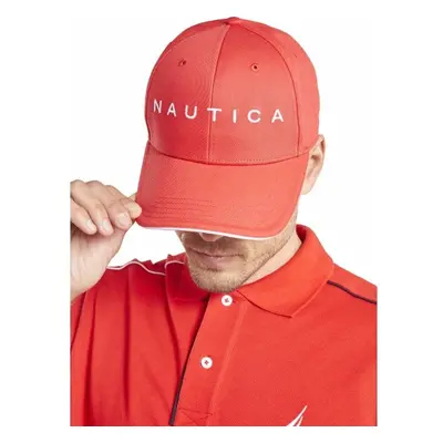 NAUTICA ROBSON SNAPBACK Pánská kšiltovka, červená, velikost