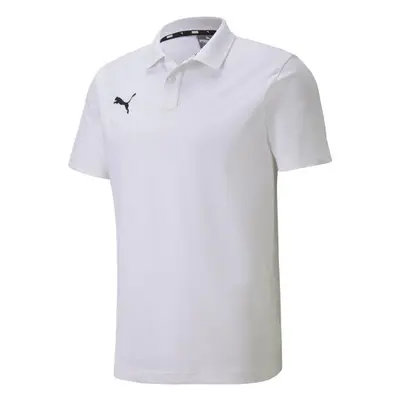 Puma TEAMGOAL CASUALS POLO SHIRT Pánské triko, bílá, velikost