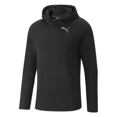 Puma EVOSTRIPE HOODIE Sportovní mikina, černá, velikost