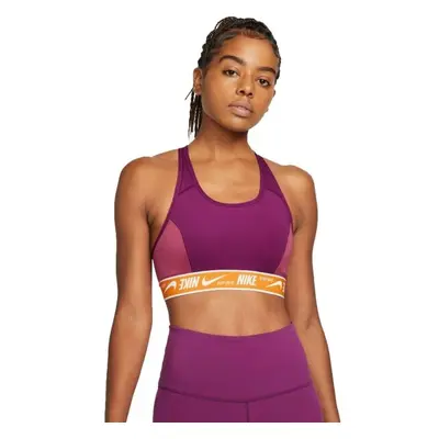 Nike DRI-FIT SWOOSH Dámská sportovní podprsenka, růžová, velikost