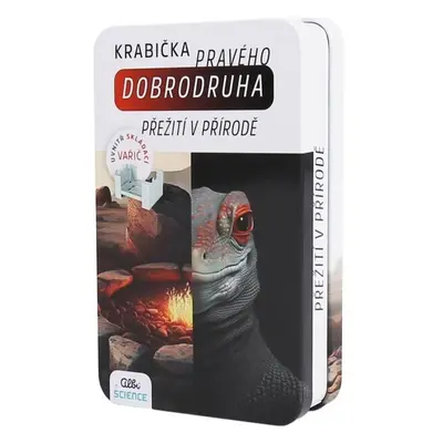 ALBI PŘEŽITÍ V PŘÍRODĚ Krabička pravého dobrodruha, mix, velikost