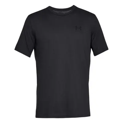 Under Armour SPORTSTYLE LEFT CHEST Pánské triko, černá, velikost