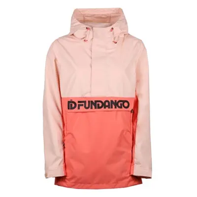 FUNDANGO BETULA LOGO ANORAK Dámská přechodová bunda, lososová, velikost