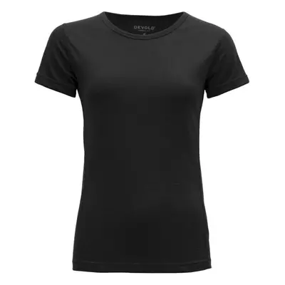 Devold BREEZE MERINO T-SHIRT Dámské triko, černá, velikost