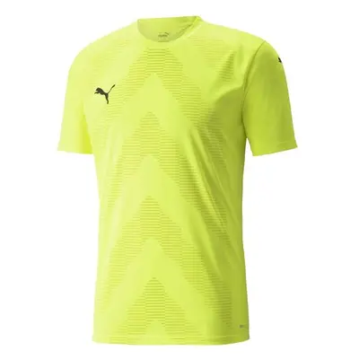 Puma TEAMGLORY JERSEY TEE Pánské fotbalové triko, žlutá, velikost