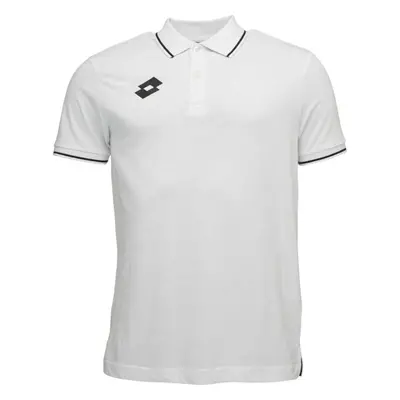 Lotto ELITE POLO SHIRT Pánské polo tričko, bílá, velikost