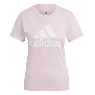 adidas LOUNGEWEAR ESSENTIALS LOGO Dámské triko, růžová, velikost