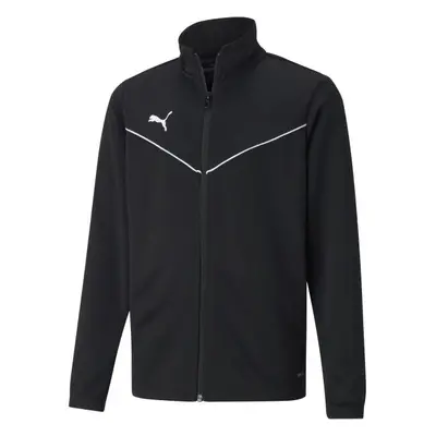 Puma TEAMRISE TRAINING POLY JACKET Chlapecká mikina, černá, velikost