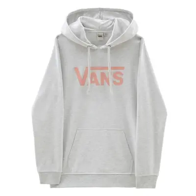 Vans WM DROP V LOGO HOODIE Dámská mikina, šedá, velikost