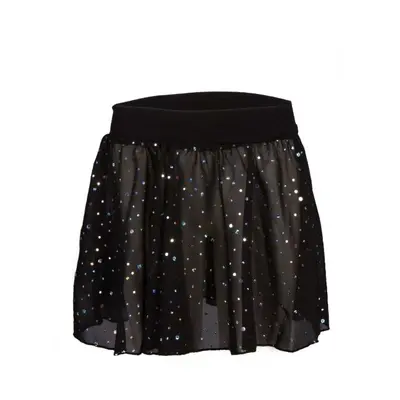 PAPILLON SKIRT Dětská baletní sukně, černá, velikost