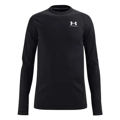 Under Armour COLDGEAR Chlapecké tričko s dlouhým rukávem, černá, velikost